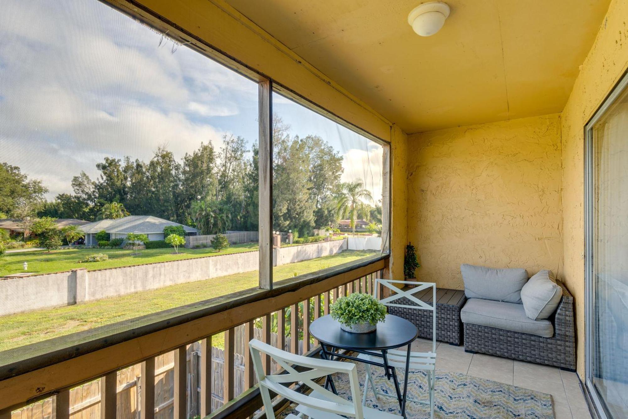 Updated Sienna Park Condo - 4 Miles To Siesta Key! Sarasota Dış mekan fotoğraf